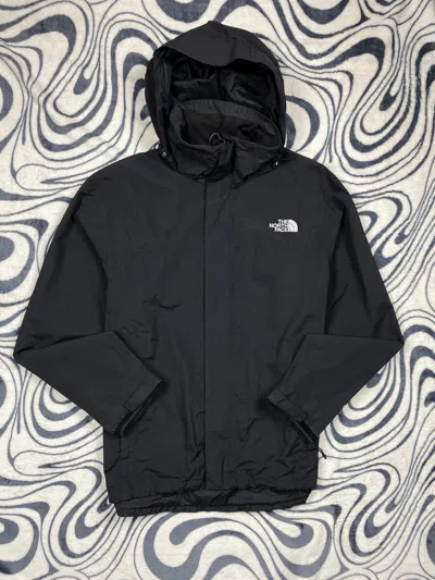 Pre-owned Outdoor Life X The North Face Hyvent Mens 3 In 1 Jacket With Fleece Lining In Black