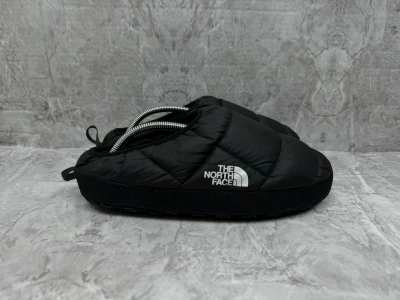 Pre-owned Outdoor Life X The North Face Slippers Slip On Puffer In Black