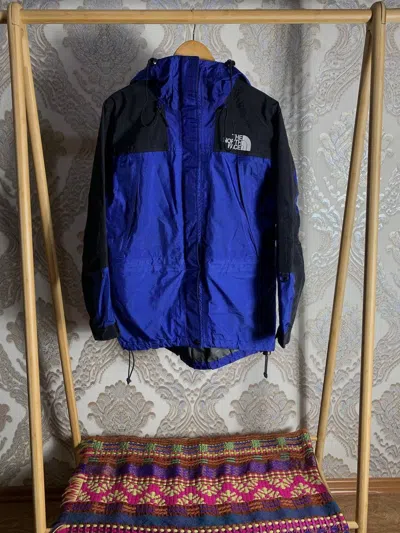 Pre-owned Outdoor Life X The North Face Very The North Face Ligth Jacket Hyvent Gorpcore Y2k In Blue