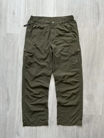 Pre-owned Outdoor Life X The North Face Vintage The North Face Cargo Multipocket Baggy Pants In Khaki