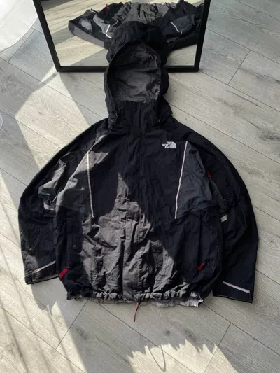 Pre-owned Outdoor Life X The North Face Vintage The North Face Gorpcore Waterproof Jacket L In Black