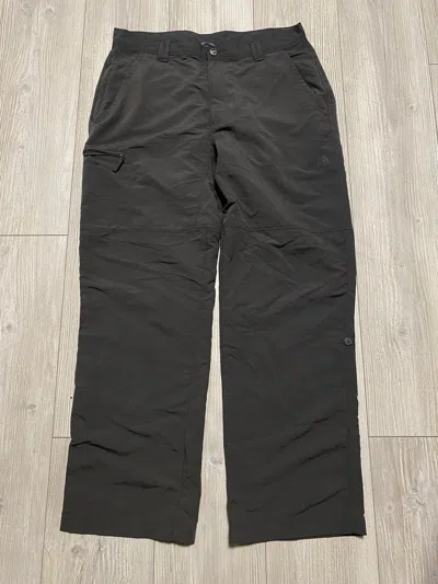 Pre-owned Outdoor Life X The North Face Vintage The North Face Nylon Track Cargo Pants Gorpcore In Grey