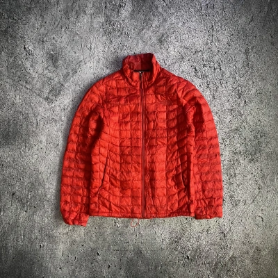 Pre-owned Outdoor Life X The North Face Vintage The North Face Summit Series Y2k Puffer Jacket In Red