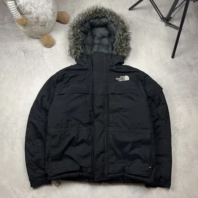 Pre-owned Outdoor Life X The North Face Vintage The North Face Y2k Puffer Parka Mcmurdo Black (size Large)