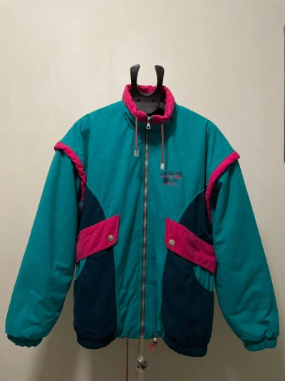 Pre-owned Outdoor Life X Vintage Japanese Multicolour Fleece Jacket In Multicolor
