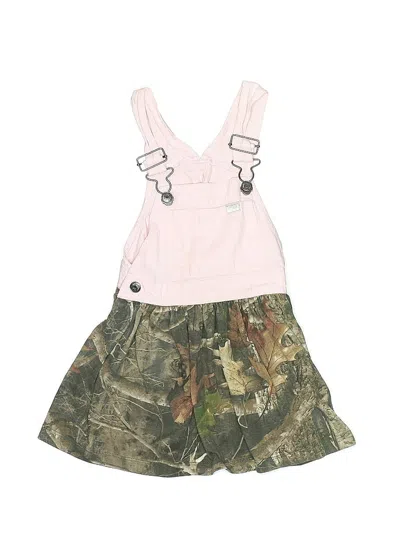 Pre-owned Outdoor Kids' Overall Dress In Pink