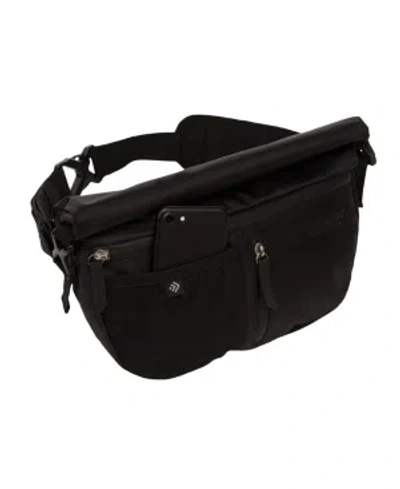 Outdoor Products Zion Roll Top Waist Pack In Black