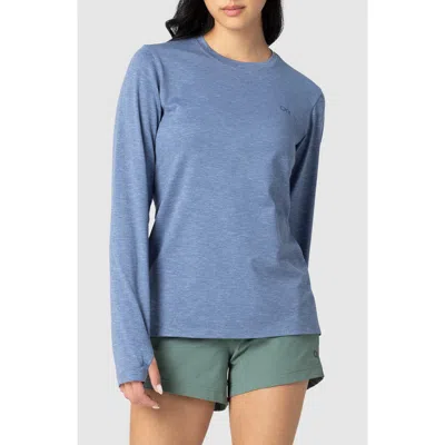 Outdoor Research Activeice Spectrum Sun Long Sleeve T-shirt In Blue