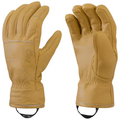 Outdoor Research Aksel Work Gloves In Natural In White