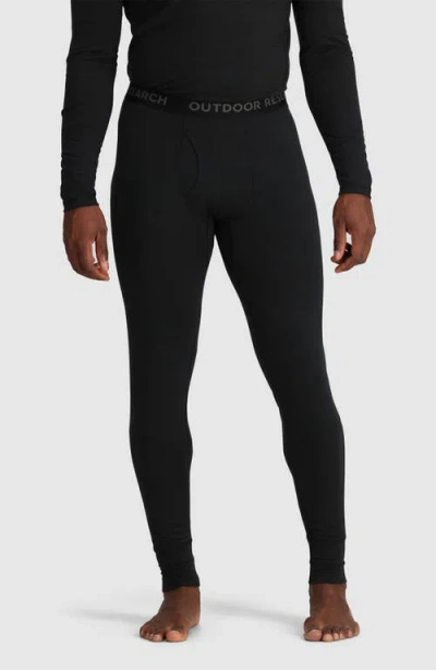 Outdoor Research Alpine Onset 150 Merino Wool Blend Base Layer Pants In Black