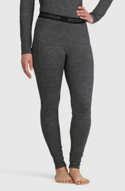Outdoor Research Alpine Onset 150 Merino Wool Blend Base Layer Pants In Gray