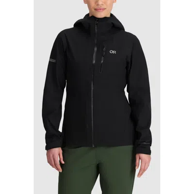 Outdoor Research Aspire Ii Gore-tex® Waterproof Jacket In Black