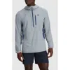 Outdoor Research Astroman Air Sun Half Zip Hoodie In Slate/cenote