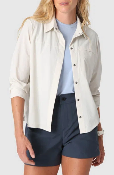 Outdoor Research Astroman Long Sleeve Sun Shirt In White