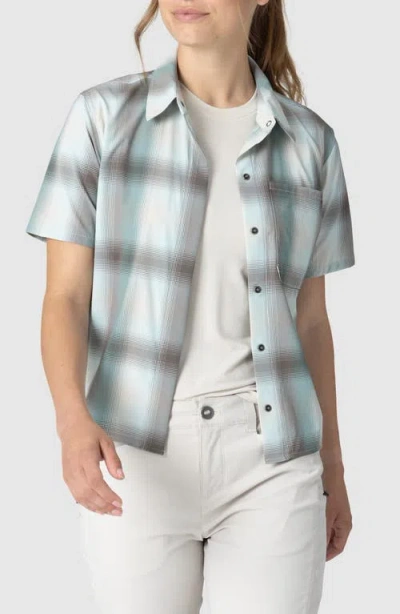 Outdoor Research Astroman Short Sleeve Sun Shirt In Blue