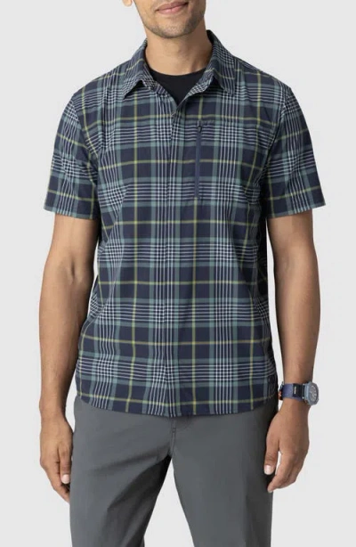 Outdoor Research Astroman Short Sleeve Sun Shirt In Blue