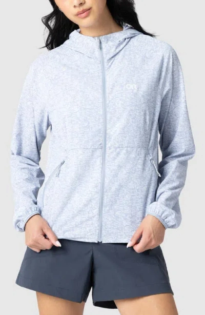 Outdoor Research Astroman Sun Full Zip Hoodie In Blue