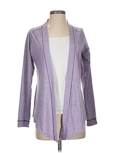 Pre-owned Outdoor Research Cardigan Sweater In Purple
