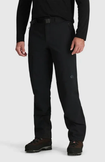 Outdoor Research Cirque Iii Weather Resistant Performance Pants In Black