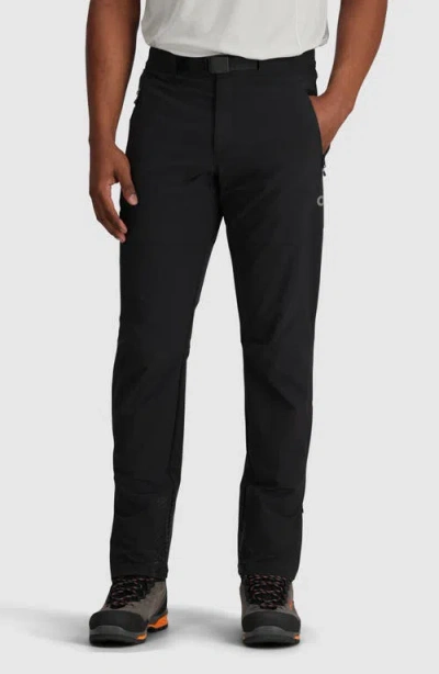 Outdoor Research Cirque Lite Water Resistant Alpine Climbing Pants In Black