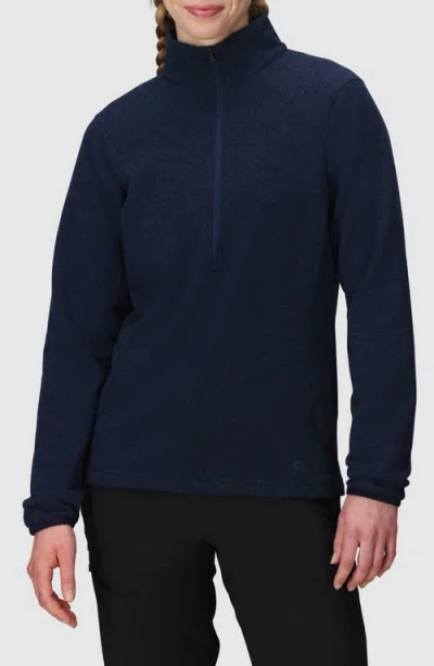 Outdoor Research Crescent Fleece Half Zip Pullover In Blue