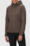 Outdoor Research Crescent Fleece Zip Hoodie In Brown