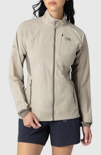 Outdoor Research Deviator Wind Jacket In Gray