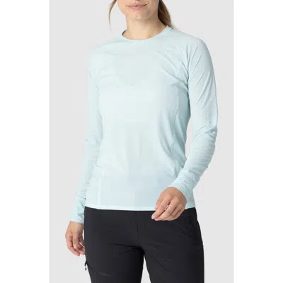 Outdoor Research Echo Performance Long Sleeve T-shirt In Blue
