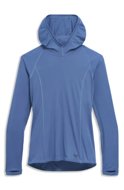 Outdoor Research Echo Raglan Sleeve Hoodie In Blue