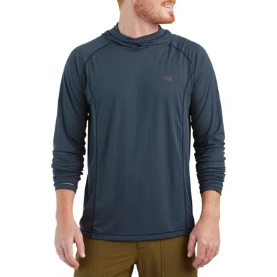 Outdoor Research Echo Recycled Polyester Hoodie In Blue