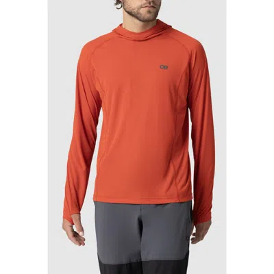 Outdoor Research Echo Recycled Polyester Hoodie In Red