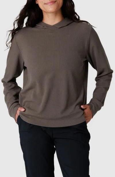 Outdoor Research Eclipse Waffle Hoodie In Gravel