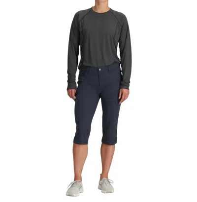 Outdoor Research Ferrosi Capris In Naval Blue In Multi