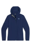 Outdoor Research Ferrosi Front Zip Hooded Jacket In Blue