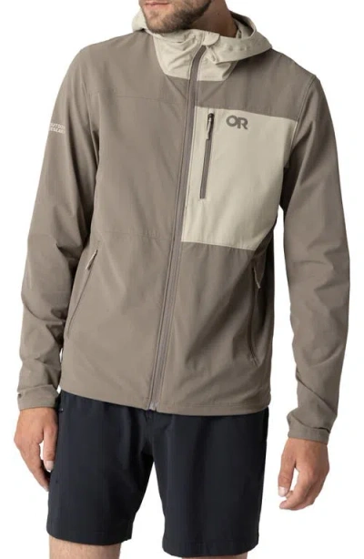 Outdoor Research Ferrosi Hooded Jacket In Brown