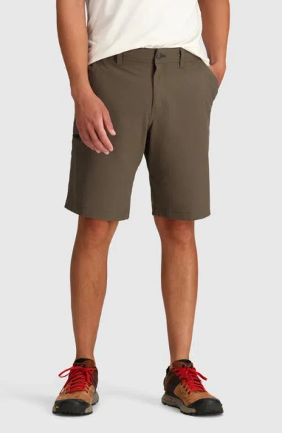 Outdoor Research Ferrosi Ripstop Shorts In Green