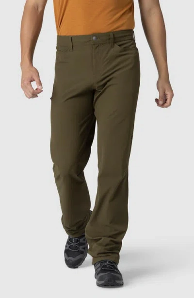 Outdoor Research Ferrosi Stretch Nylon Slim Leg Pants In Green