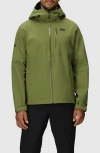 Outdoor Research Foray 3l Waterproof Jacket In Green