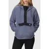 Outdoor Research Grayland High Pile Fleece Hoodie In Blue