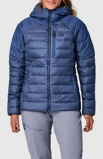 Outdoor Research Helium Down Hoodie In Skyline