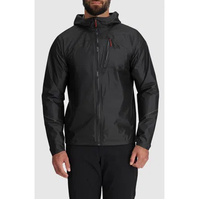 Outdoor Research Helium Rain Ultralight Hooded Jacket In Storm