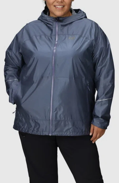 Outdoor Research Helium Rain Ultralight Jacket In Gray
