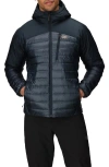 Outdoor Research Helium Water Resistant Hooded 800 Fill Down Jacket In Black