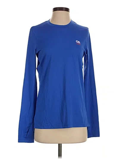 Pre-owned Outdoor Research Long Sleeve T-shirt In Blue