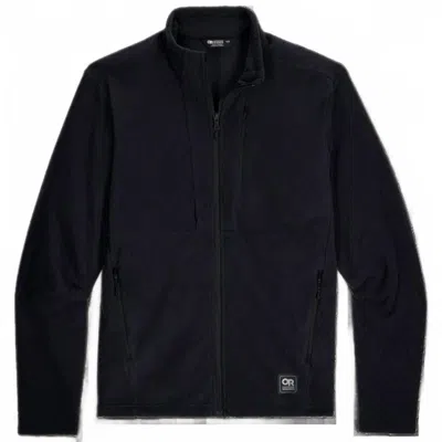 Outdoor Research Men's Trail Mix Xt Fleece Jacket In Black
