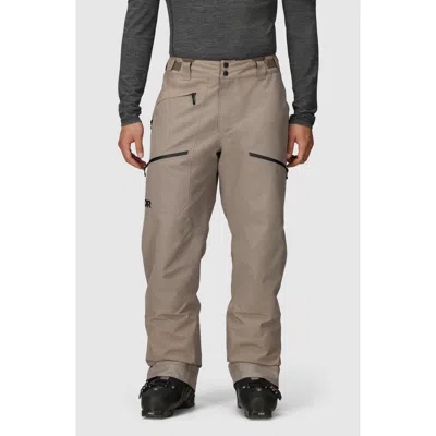 Outdoor Research Powderverse Snow Pants In Brown