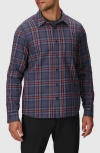 Outdoor Research Ravenna Performance Flannel Button-up Shirt In Blue