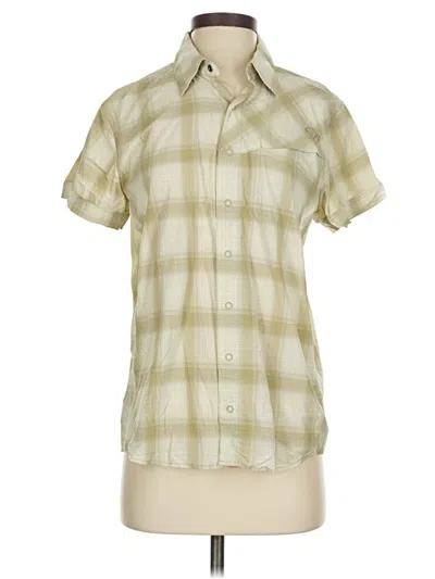 Pre-owned Outdoor Research Short Sleeve Button Down Shirt In Green