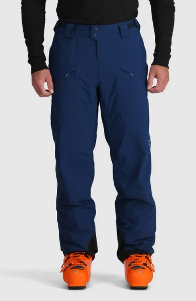 Outdoor Research Snowcrew Recycled Polyester Blend Snow Pants In Cenote