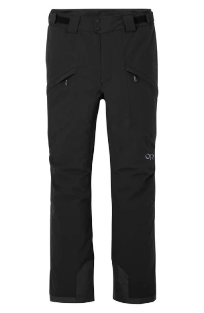 Outdoor Research Snowcrew Snow Pants In Black